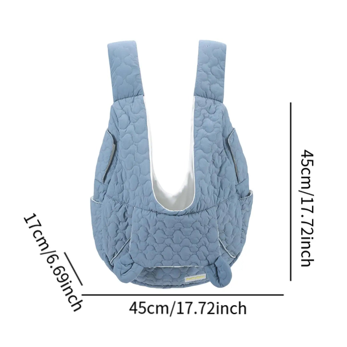 1 Pc Pet Carrier Backpack Pet Chest Bag Unique Decorative Portable Multifunctional for Puppies or Small Pets Pet Outing Backpack