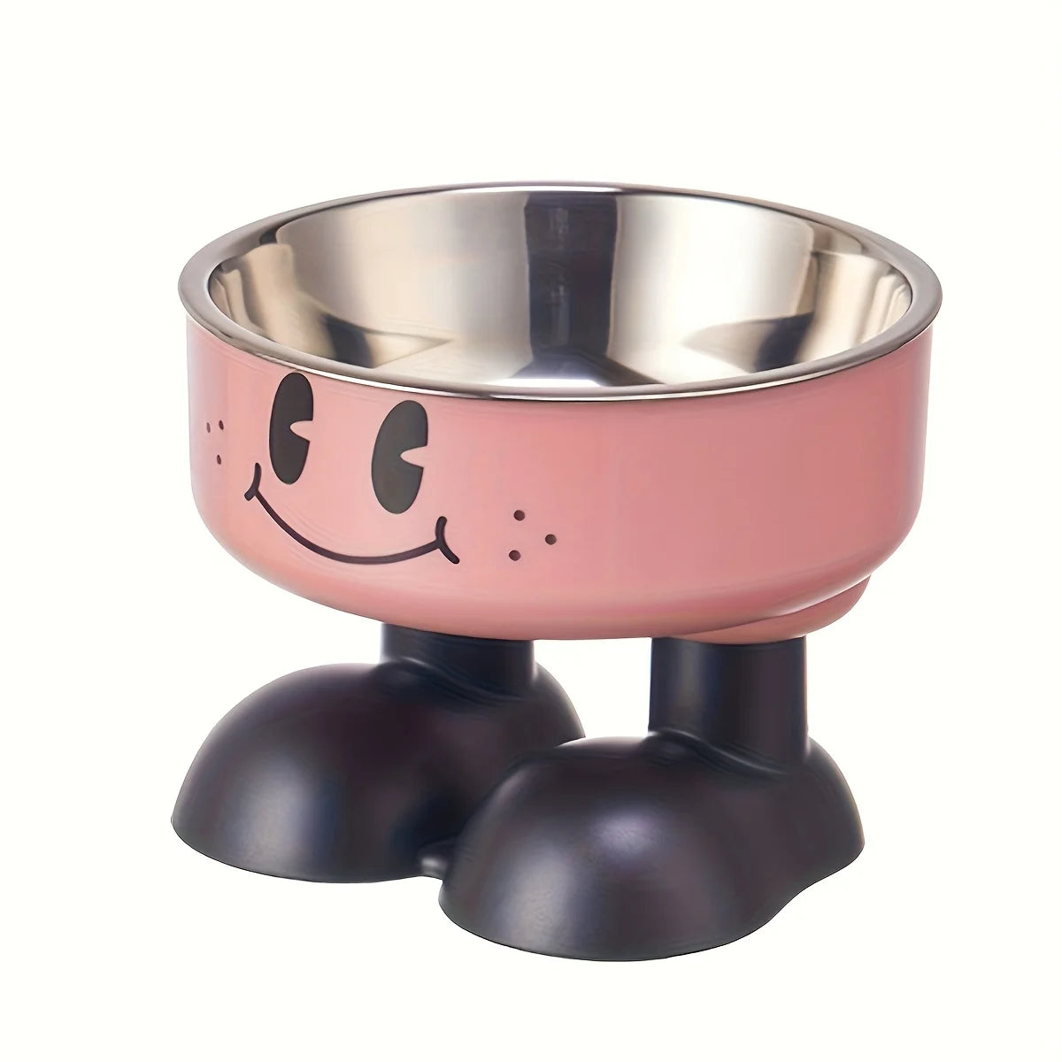 Elevated Stainless steel Dog & Cat Bowl for Food and Water. No Spill Pet Feeder bowl for Puppy, Small Medium, and Large Dogs & Cats