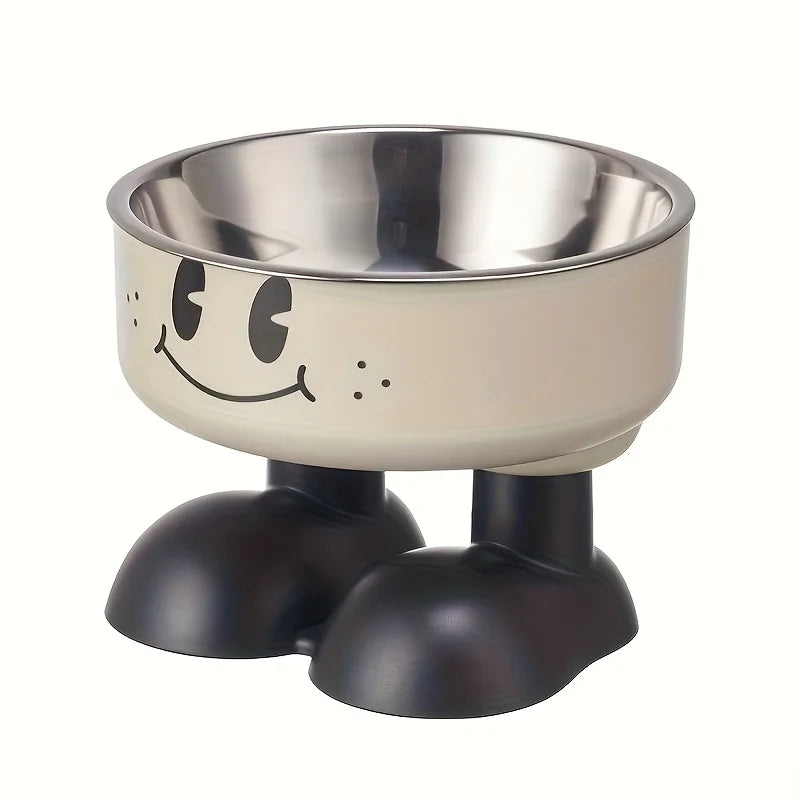 Elevated Dog Cat Bowl, Stainless Steel, Bowls Raised, No Spill Pet Feeder Bowl for Puppy Small Medium Large Dogs Cats