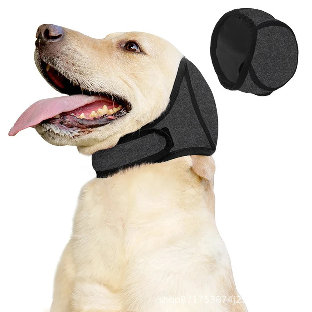 Dog Noise Reduction, Sound Insulation, Ear Muffs, suitable for Swimming as Waterproof Headgear, Dog Emotional Soothing Headgear