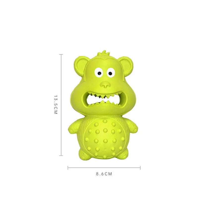 Dog Toys Tire Natural Rubber Squeaks Strong Durable Pulling Tugging Interactive Cleaning Teeth Suitable Large Dogs Chew Toys
