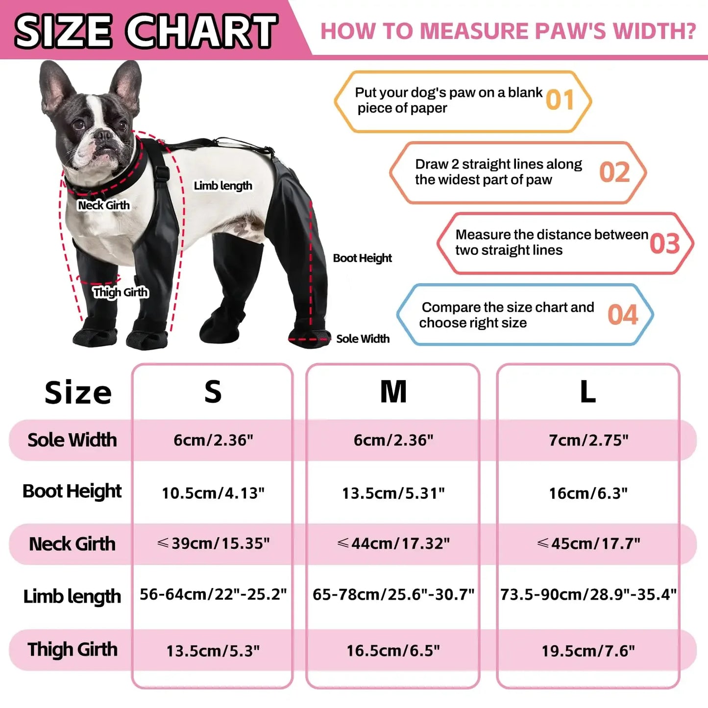Best Anti-Slip Dog Shoes and Rain Booties, Dirty-proof & Anti-fall, with Suspender & Sock Shoes