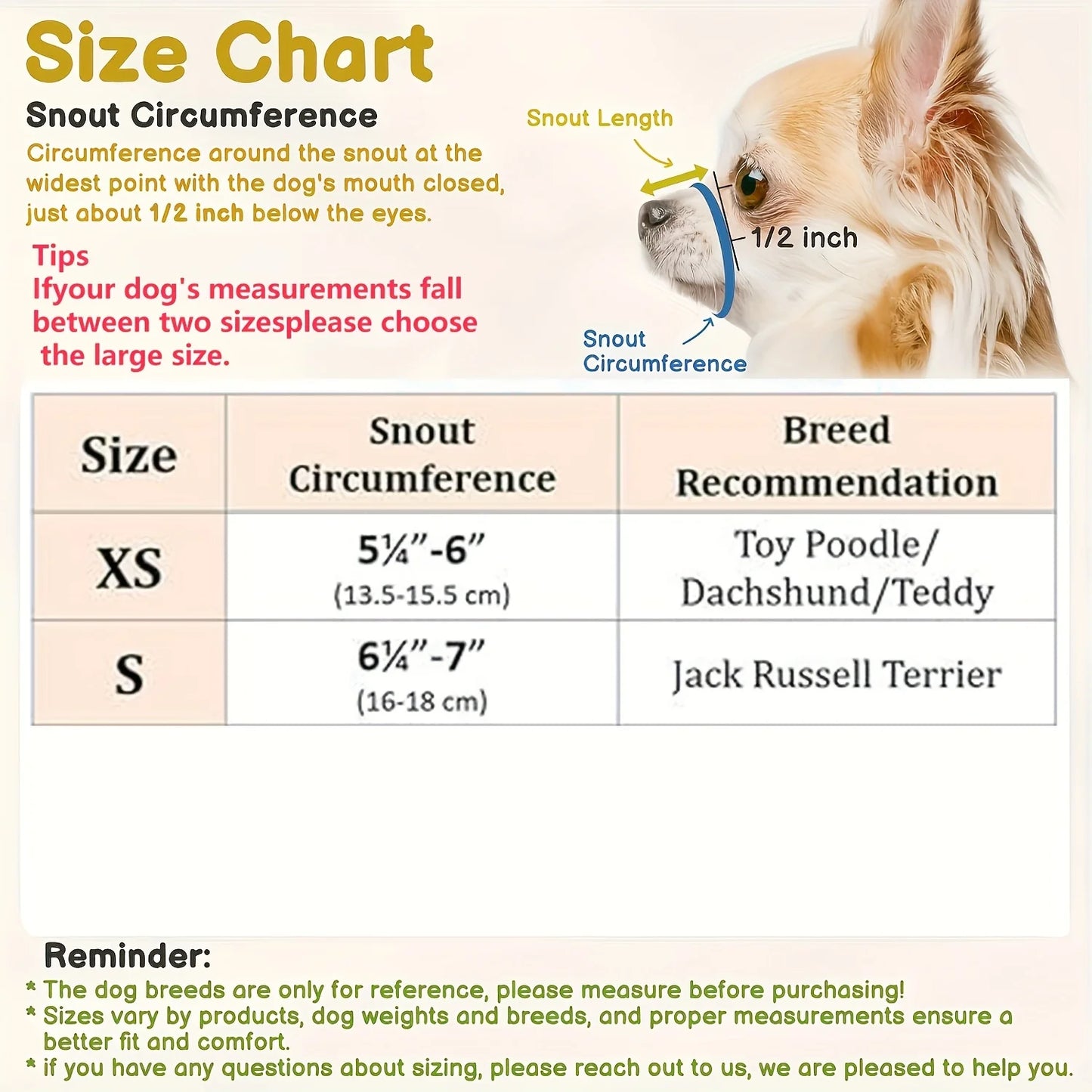 Mesh Muzzle For Short Snout And Small Medium Dogs, Anti-Biting, Focus On Brachycephalic Dogs Like Chihuahua Pomeranian