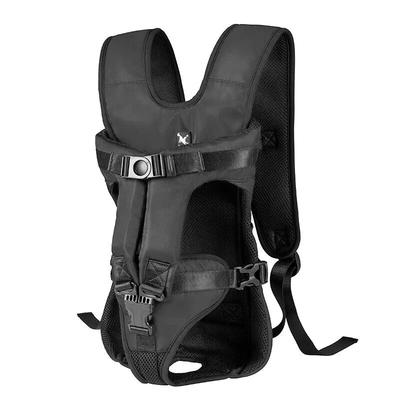 Pet Front Carrier Backpacks Adjustable Hands Free Dog Backpack For Small Medium Dogs Breathable Cats Outdoor Travel Carrier Bags