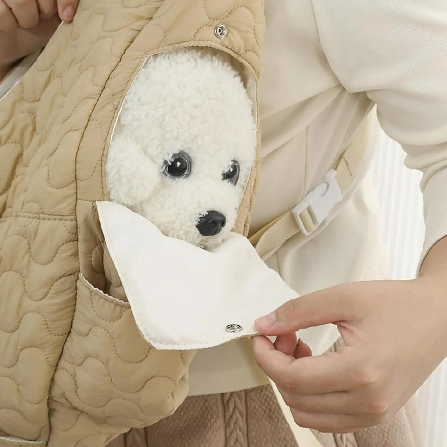 1 Pc Pet Carrier Backpack Pet Chest Bag Unique Decorative Portable Multifunctional for Puppies or Small Pets Pet Outing Backpack