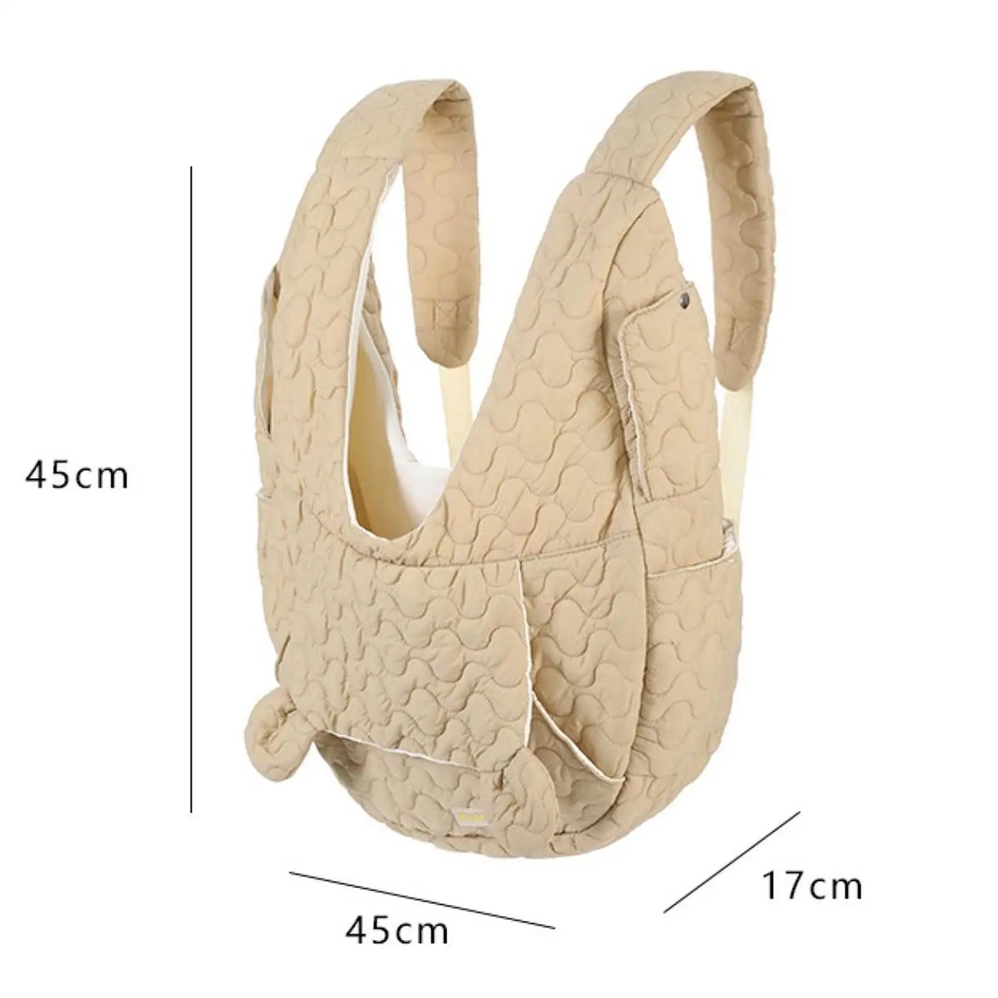 1 Pc Pet Carrier Backpack Pet Chest Bag Unique Decorative Portable Multifunctional for Puppies or Small Pets Pet Outing Backpack