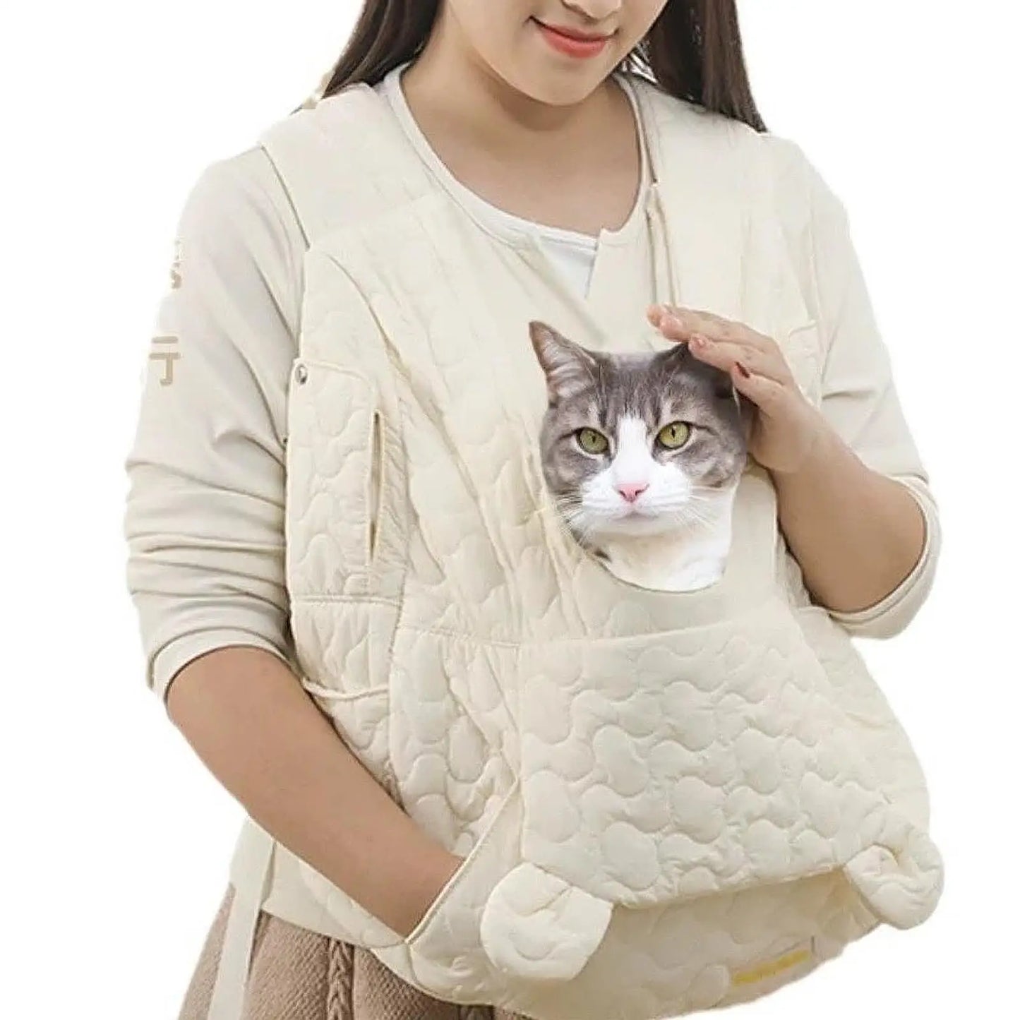 1 Pc Pet Carrier Backpack Pet Chest Bag Unique Decorative Portable Multifunctional for Puppies or Small Pets Pet Outing Backpack