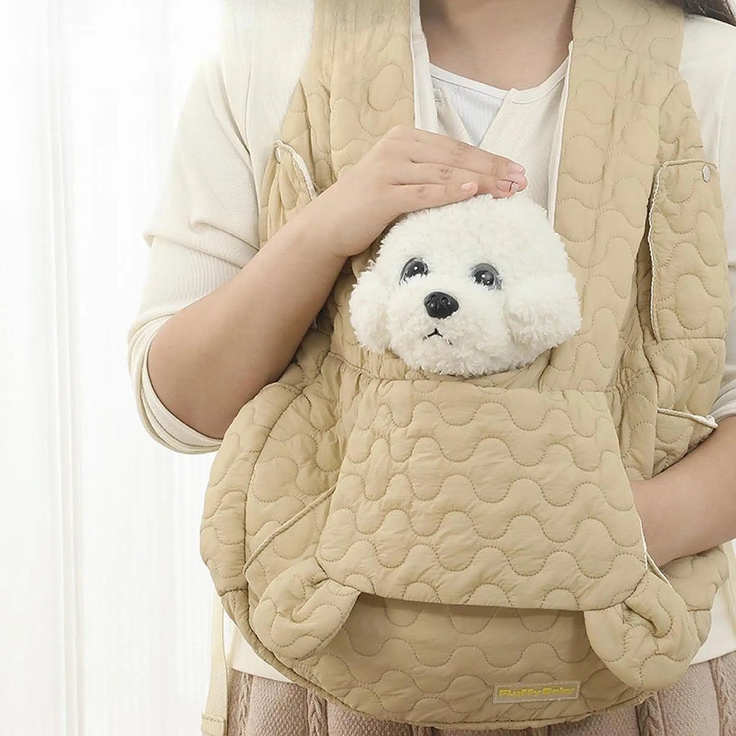 1 Pc Pet Carrier Backpack Pet Chest Bag Unique Decorative Portable Multifunctional for Puppies or Small Pets Pet Outing Backpack