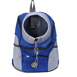 Outdoor Pet Dog & Cat Carrier Bag, Portable Travel Backpack  and Front Bag with Double Shoulder Mesh Backpack