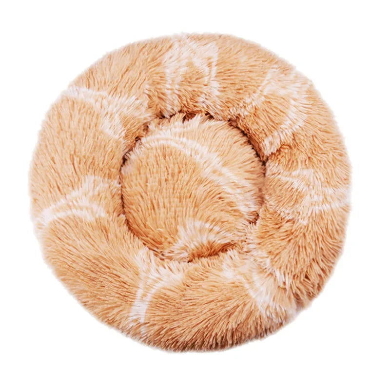 Round Pet Bed for Large Dog , Super Soft Cat Bed