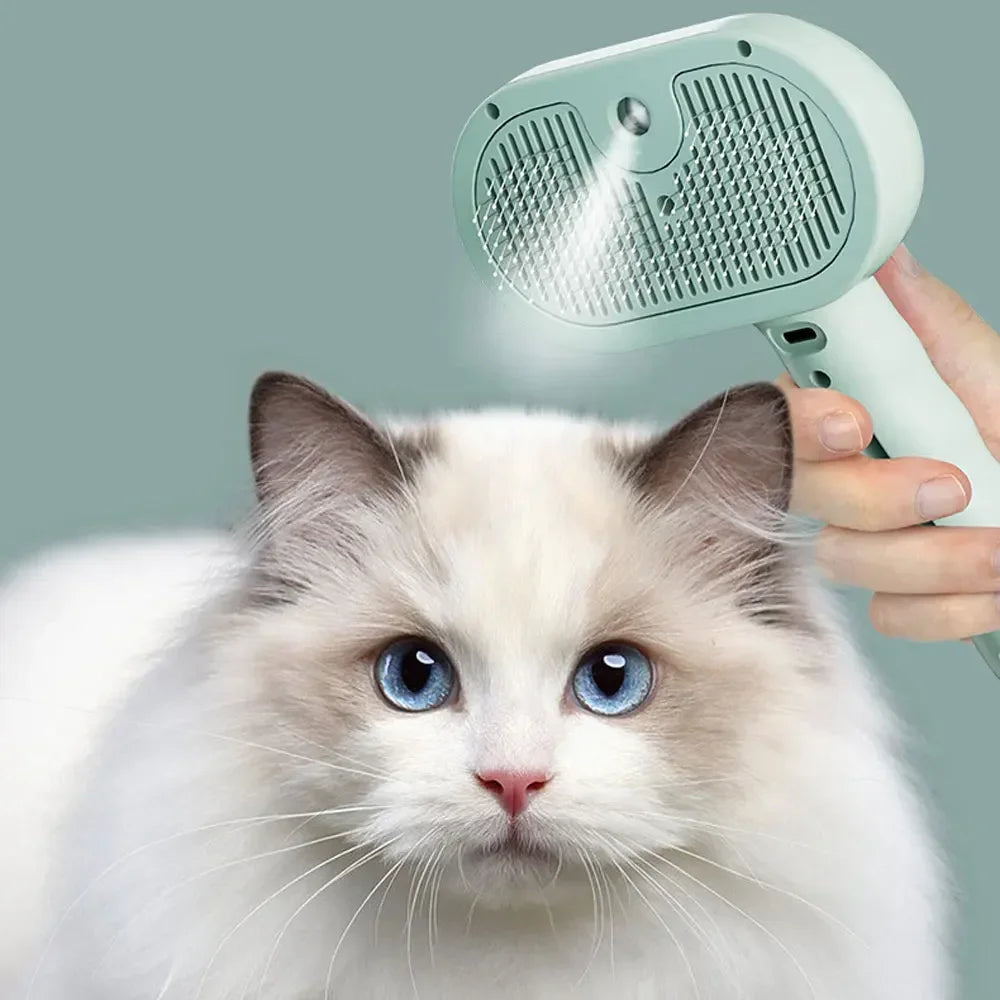 Pet Spray Hair Comb, Hair Remover, Cleaning Brush
Cats and Dogs Grooming Accessories Tools 
Dematting Water Mist Humidifier Comb