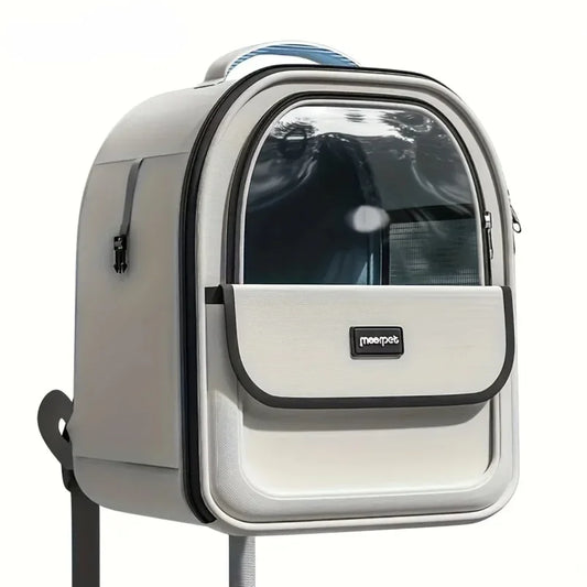 Pet Backpack for Cats And Dogs Large Outdoor Transparent Capsule Breathable Carrying Bag Pet Supplies