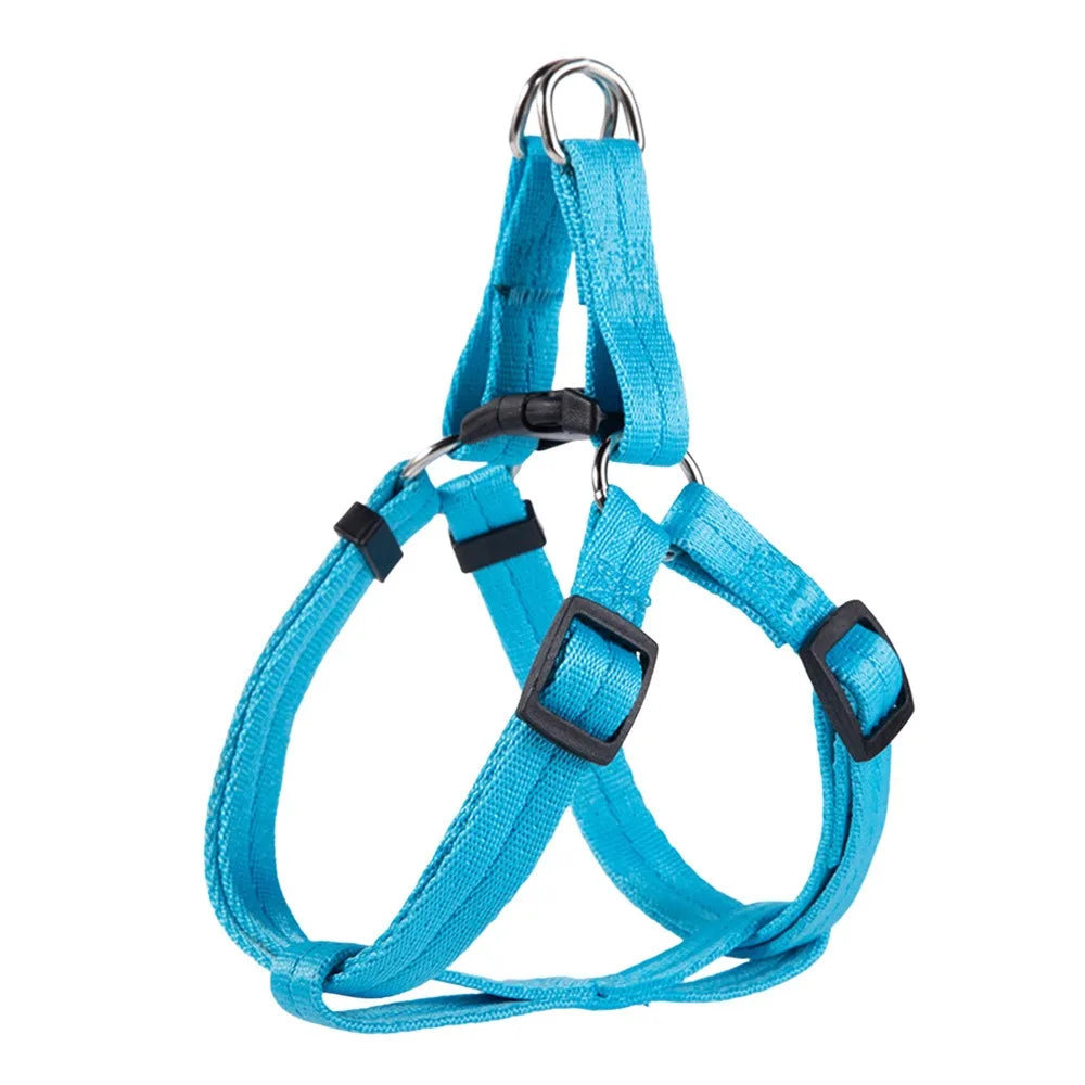NEW Adjustable Dog Vest Harnesses Universal Breathable Cat Harness Puppy Training Pet Leash