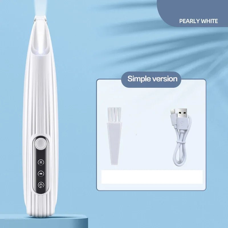Dog Paw Trimmer with LED Light, Fully Waterproof Pet Hair Trimmer with LED Display