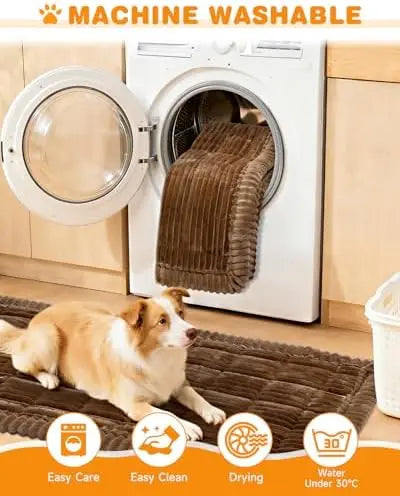 Dog Car Bed with Non-Slip Base – Lightweight Travel Pet Seat Mat for SUVs, Trucks & Cars – Easy Storage