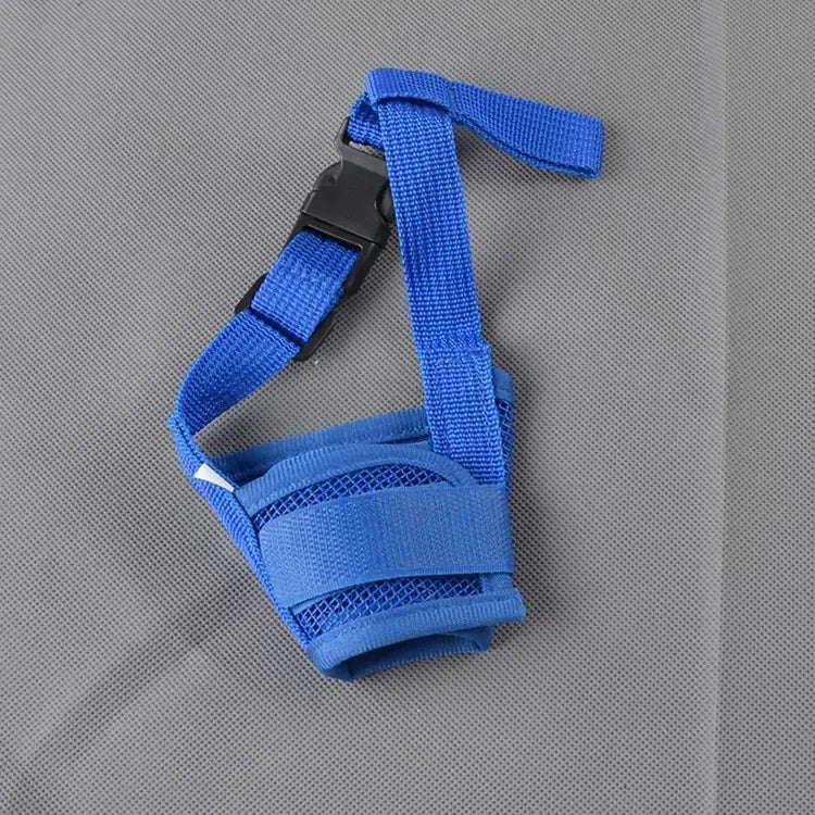 1pc Adjustable Dog Muzzle Breathable Dog Mouth Cover Muzzle Collar Anti Barking Pet Mouth Muzzles for Dogs  Accessories
