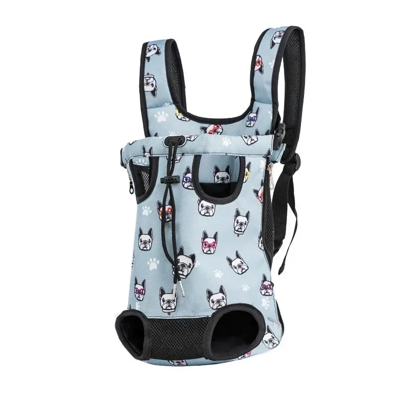 Cat & Dog Carrier Backpack, Mesh Camouflage Outdoor Travel bag, Adjustable Cat Dog Carrier Bag with Double Shoulder Backpack