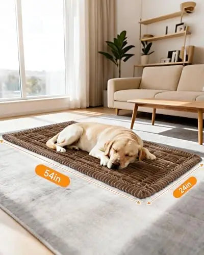 Dog Car Bed with Non-Slip Base – Lightweight Travel Pet Seat Mat for SUVs, Trucks & Cars – Easy Storage