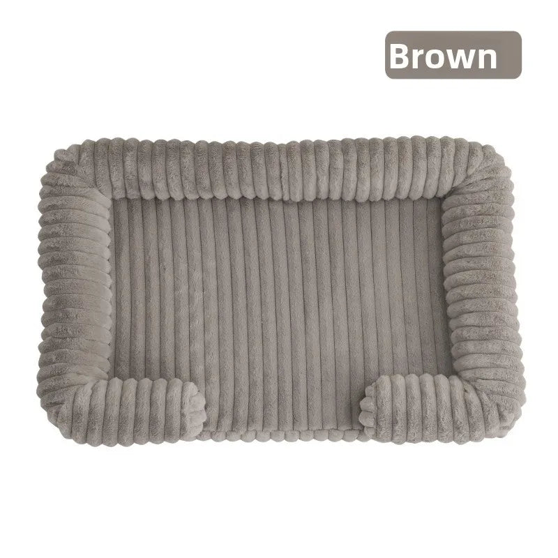 Calming Dog Bed Orthopedic Memory Foam Sofa Couch, Waterproof Removable Cover Plush Mat for Small Medium Large Dogs (and Cats)