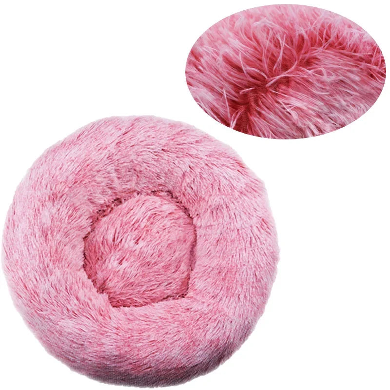 Round Pet Bed for Large Dog , Super Soft Cat Bed