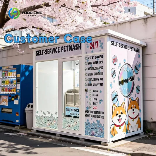 Customized Multi Function Automatic Dog Washing Vending Machine, Sturdy Rust Proof Easy to Operate, Self Service Dog Washing Station