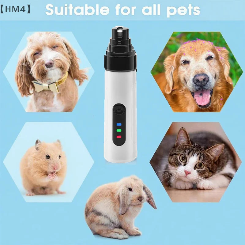 Silent Groom Pro Nail Grinder, 2025 Upgraded Silent Groomer Pro Nail For Dogs & Cats, Rechargeable USB Charging Pet Nail Grinder