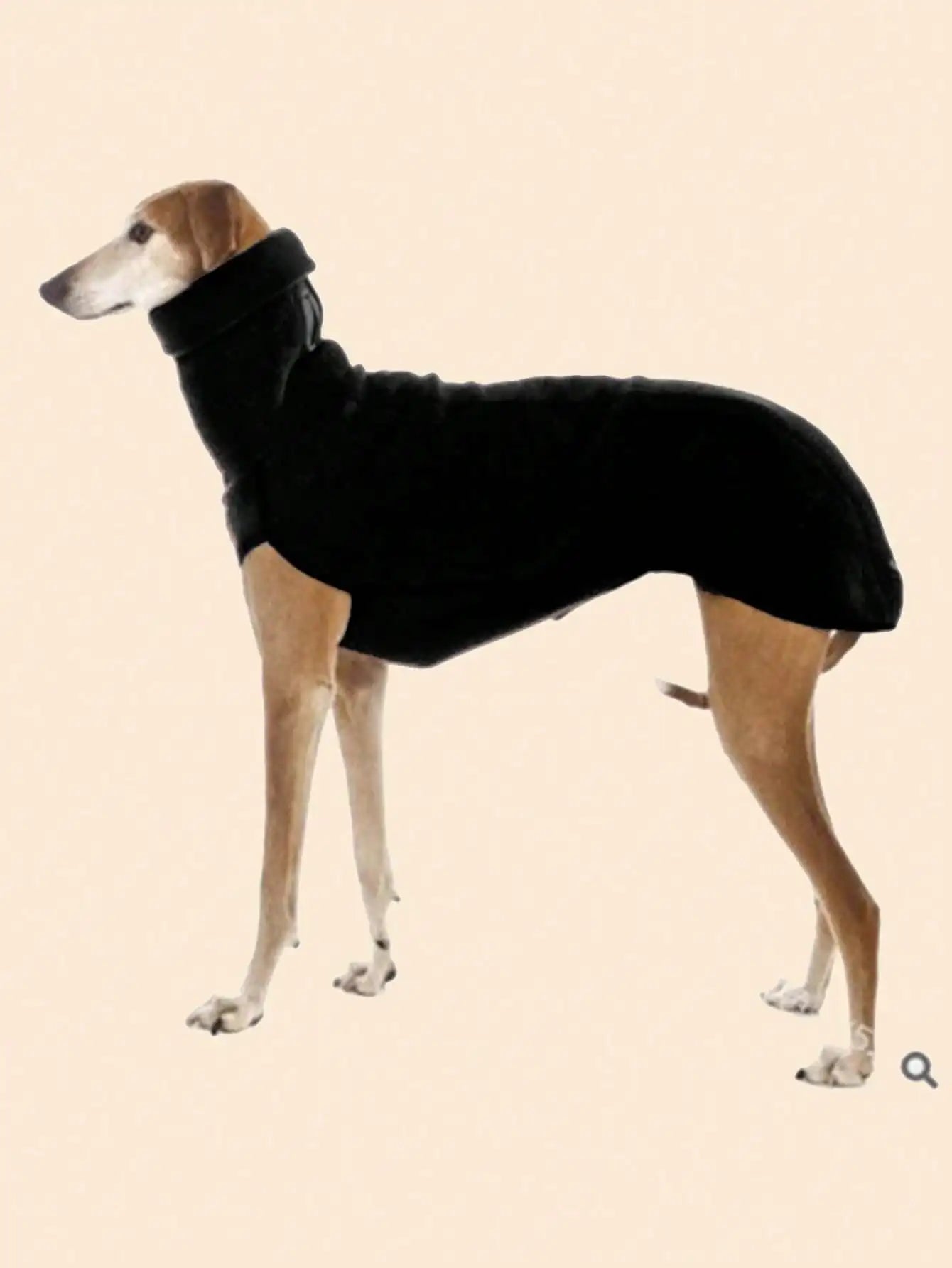 Greyhound Clothes, Dog Winter Coat Pajamas Onesies  Turtleneck Stretch Greyhound Apparel Pet Clothes Coat Outfit for Medium, Large