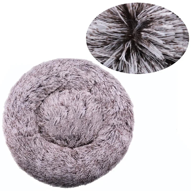Round Pet Bed for Large Dog , Super Soft Cat Bed