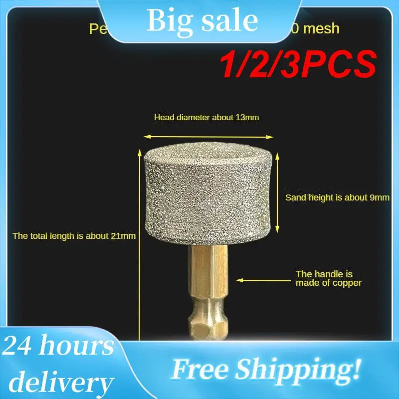 1/2/3PCS  Pet Electric  -  Replacement Nail Grinding Wheel head