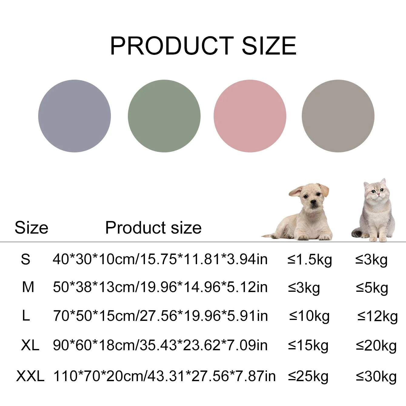 Pet Sofa Sleeping Bed Large Dog and Cats