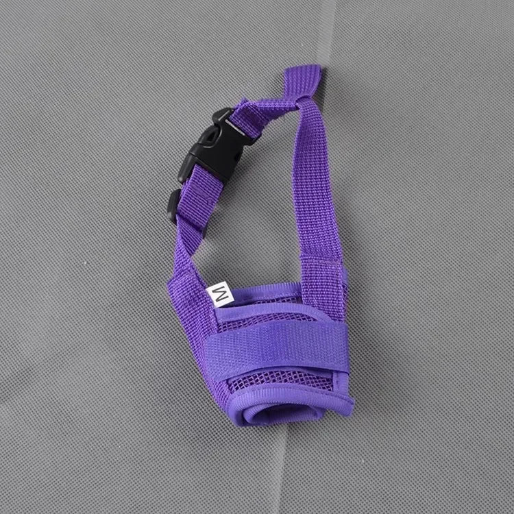 1pc Adjustable Dog Muzzle Breathable Dog Mouth Cover Muzzle Collar Anti Barking Pet Mouth Muzzles for Dogs  Accessories