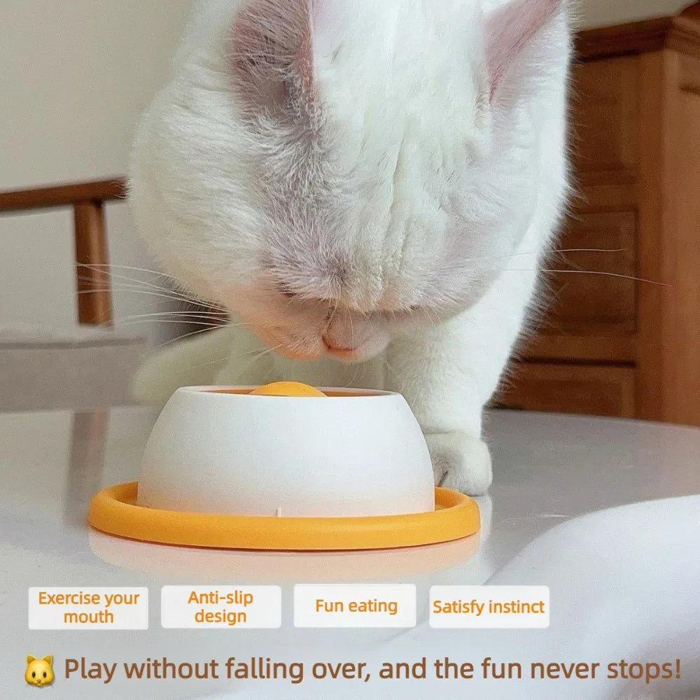 Slow Feeder Food Dispenser Lick Toy for Pets. Interactive Games for Training and Enrichment for Pet Stimulation.