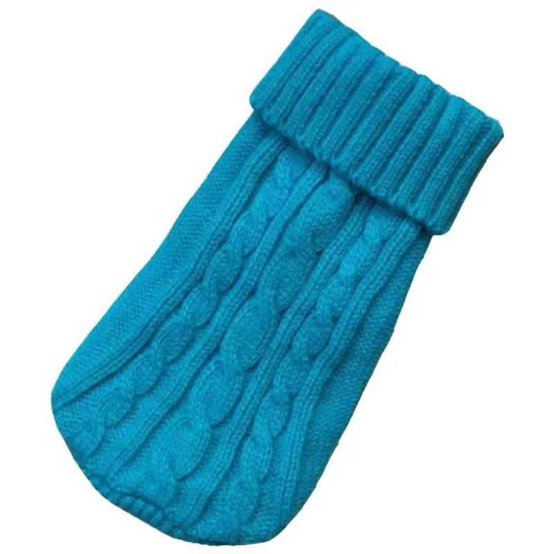 Dog Winter Clothes Knitted Pet Clothes For Small Medium Dogs Chihuahua Puppy Pet Sweater Yorkshire Pure Dog Sweater