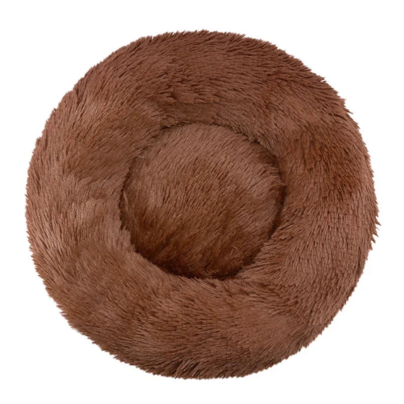 Round Pet Bed for Large Dog , Super Soft Cat Bed