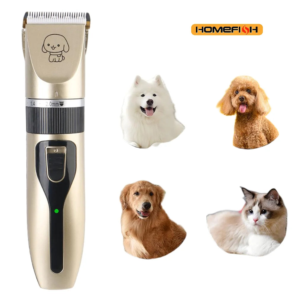 Pet Hair Clipper Haircut Trimmer Shaver Set For Rabbit Dog Cat Puppy Grooming, Clipper Cutter Pet Supplies, Electric Scissors