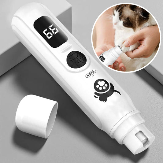 Pet Nail Grinder & Electric Nail Trimmer, 3 Speed & Rechargeable
