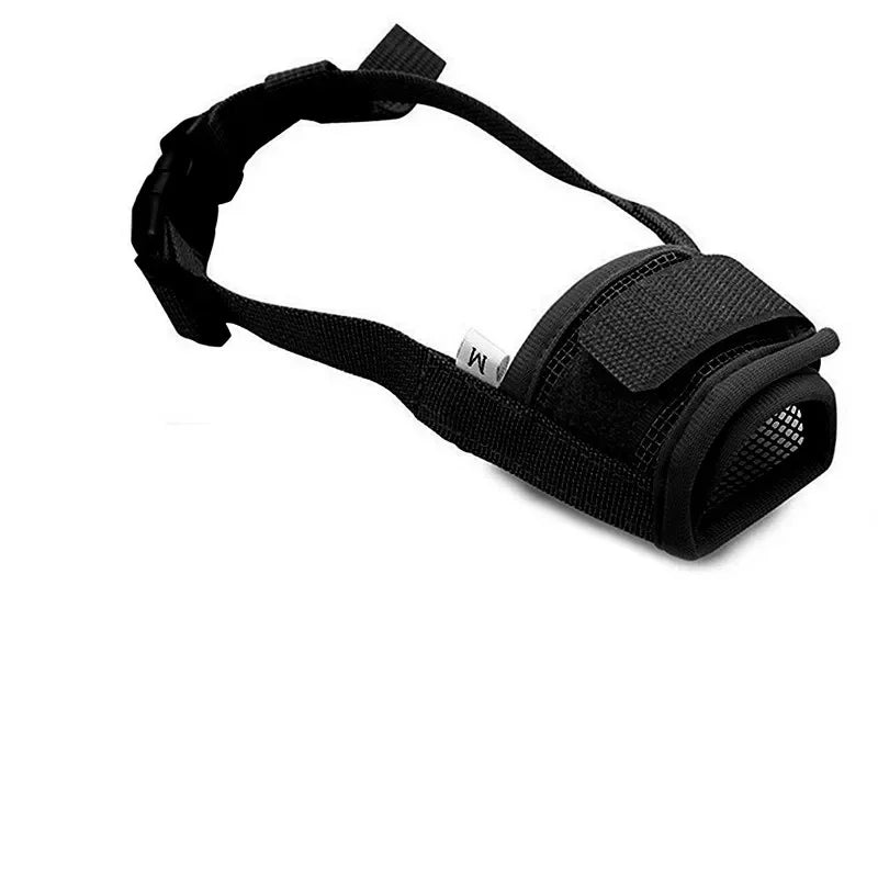 1pc Adjustable Dog Muzzle Breathable Dog Mouth Cover Muzzle Collar Anti Barking Pet Mouth Muzzles for Dogs  Accessories