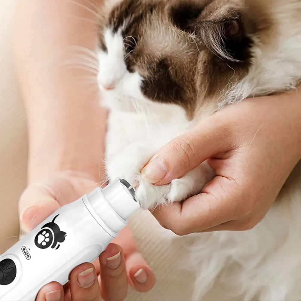 Pet Nail Grinder & Electric Nail Trimmer, 3 Speed & Rechargeable