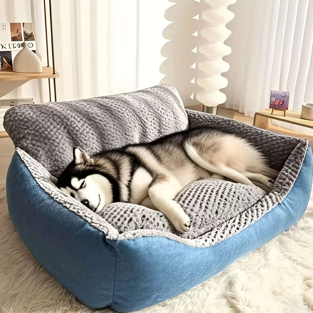 Dog Beds for Large Dogs/autumn and winter Warm Bed Pet Mat – Extra Large Size for Big Breeds/human bed Washable/Cover bed/sofa