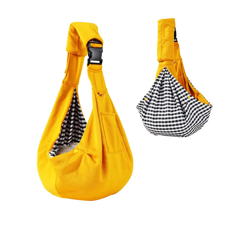 Pet Comfortable Dog Bag,  Crossbody Shoulder Bag for Outdoor Travel, for Small or Medium Dogs & Cats