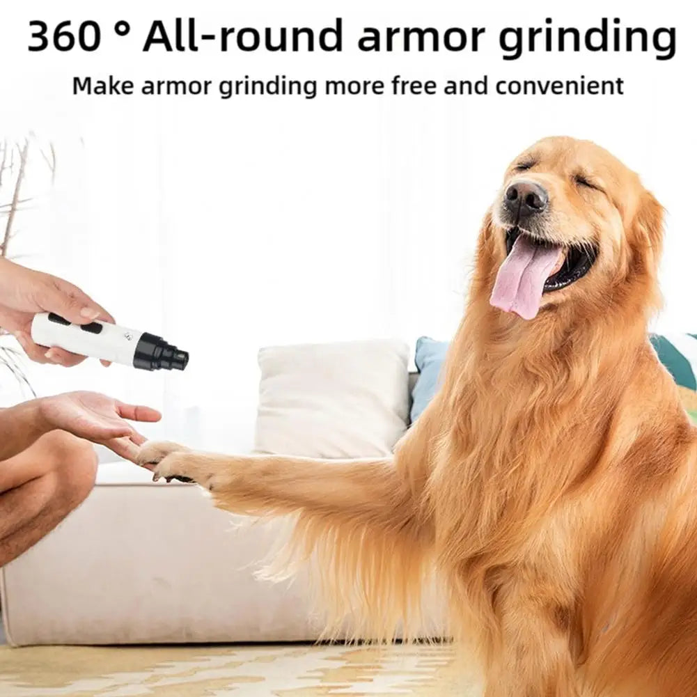 Electric Pet Nail Clipper USB Charging Dog & Cat Nail Grinder & Grooming Tools For Small Medium Large Dogs & Cats