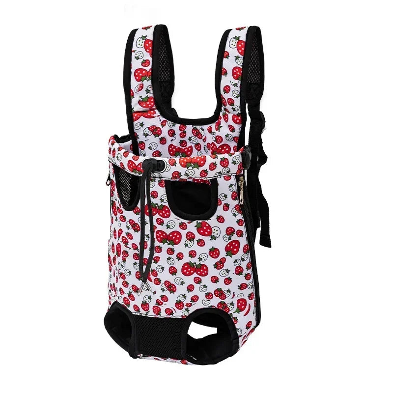 Cat & Dog Carrier Backpack, Mesh Camouflage Outdoor Travel bag, Adjustable Cat Dog Carrier Bag with Double Shoulder Backpack