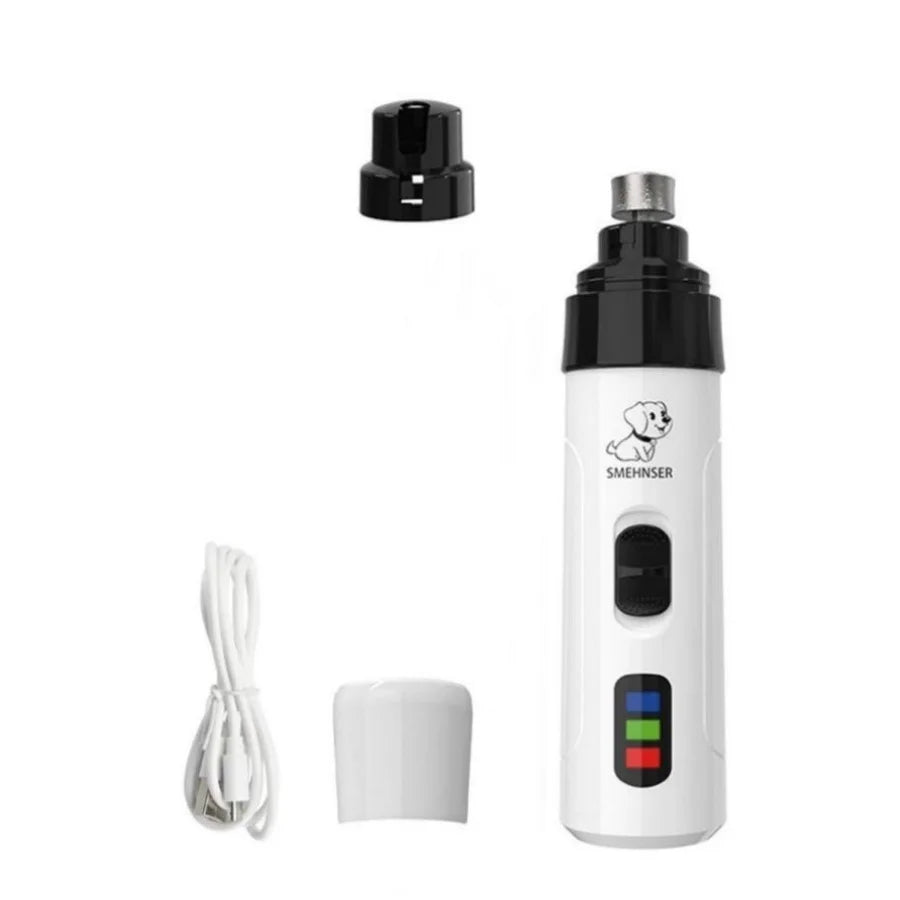 Rechargeable Dog Nail Grinders, USB Charging Pet Nail Clippers, Dog Cat Paws Nail Grinder, Grooming Trimmer Tools