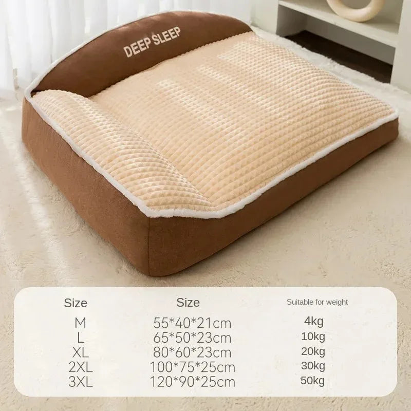 Pet Bed for Winter Bedding, Sofa & Warm for Small, Medium & Large Pets