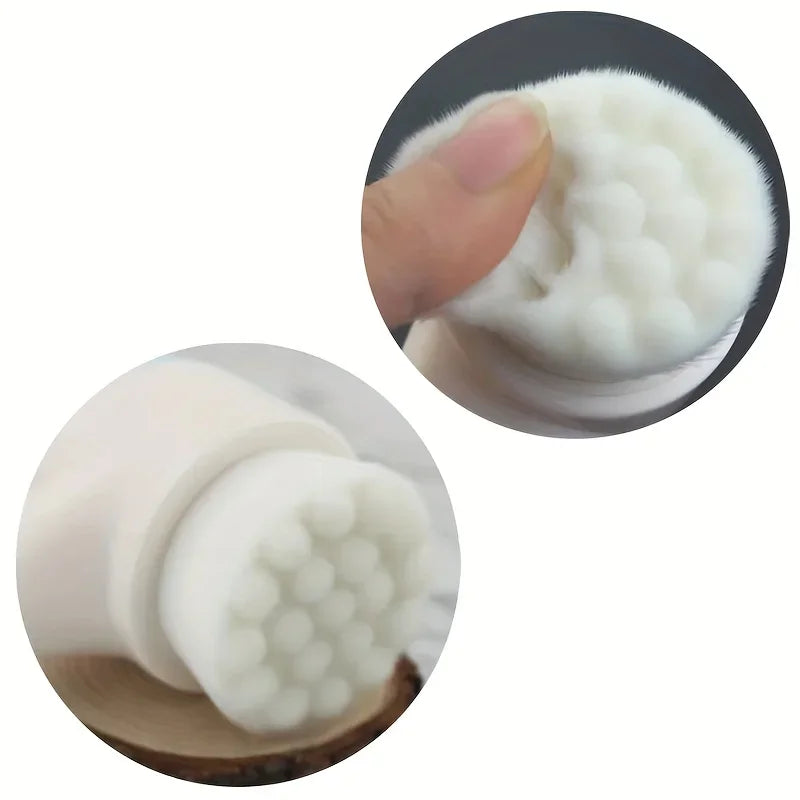 Pet Paw Cleaning Brush, Dog Foot Washer, Silicone Double-Sided Massage Brush