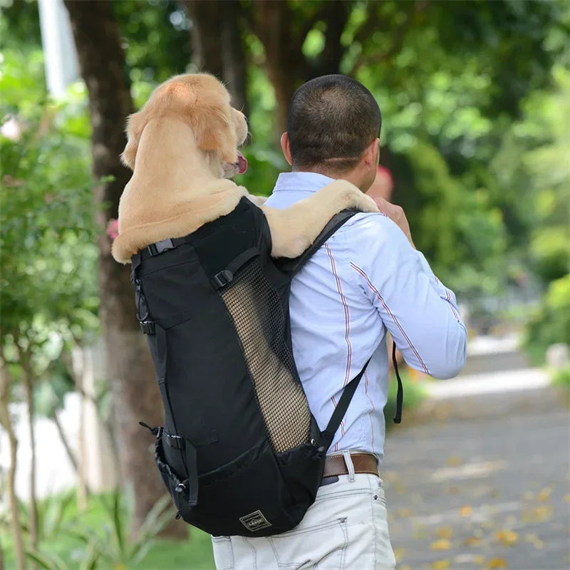 Pet Backpack Breathable Washable Shopping Backpacks Portable Durable Dog Carriers Bags Adjustable Design Pets Products