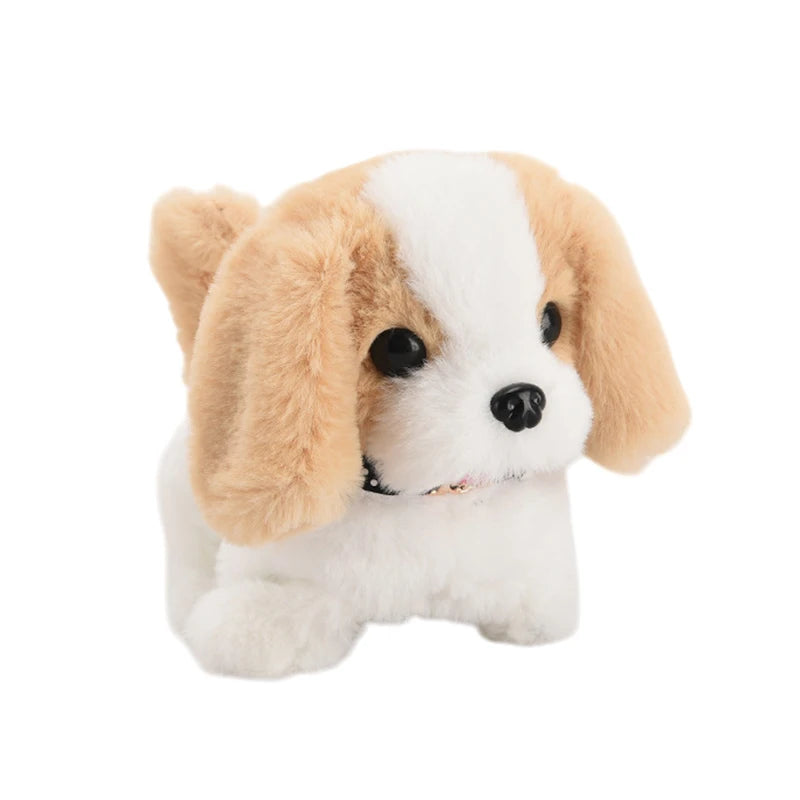 Robot Puppy That Acts Like Real Dog. My Realistic Robotic AI Pet Dogs are Electronic Interactive Stuffed Dogs For Barking Walking