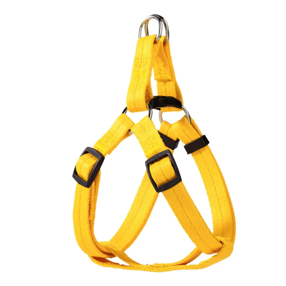 NEW Adjustable Dog Vest Harnesses Universal Breathable Cat Harness Puppy Training Pet Leash