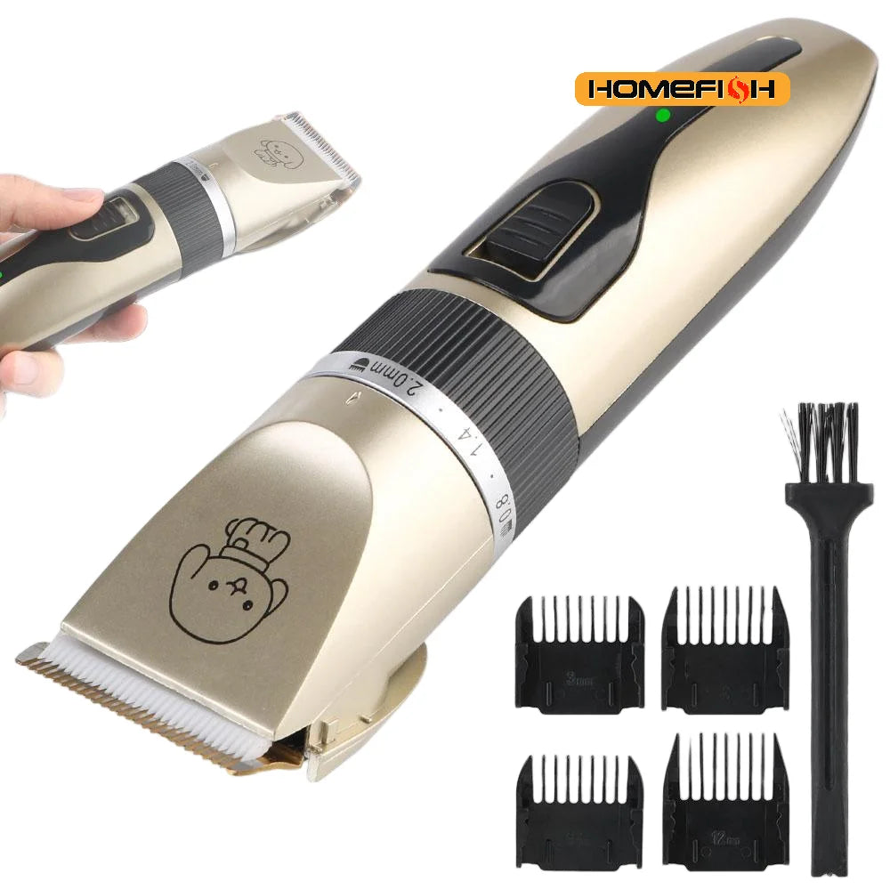 Pet Hair Clipper Haircut Trimmer Shaver Set For Rabbit Dog Cat Puppy Grooming, Clipper Cutter Pet Supplies, Electric Scissors