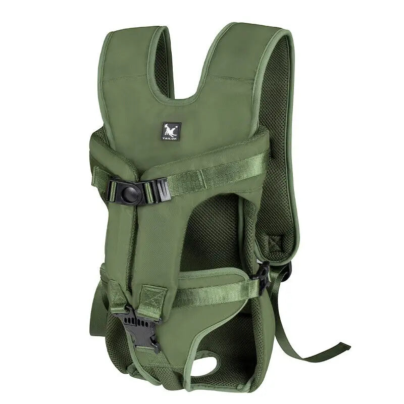 Pet Front Carrier Backpacks Adjustable Hands Free Dog Backpack For Small Medium Dogs Breathable Cats Outdoor Travel Carrier Bags